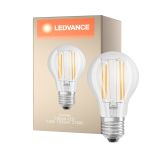 Ledvance  Classic LED E27 Pear Filament Clear 7.5W 1055lm - 827 Extra Warm White | Replaces 75W