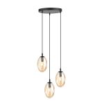 Emibig Pendant Astral Steel Black | Suitable for 3x E14 - Max 10W