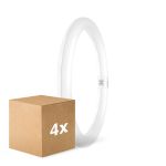 Multipack 4x Osram LED Tube T9 Circular (EM/Mains) 18.3W 2200lm - 840 Cool White | Replaces 32W