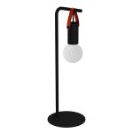 Eglo Table Lamp Apricale Black, Brown | Suitable for 1x E27
