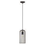 Eglo Pendant Roccamena Black, Copper | Suitable for E27