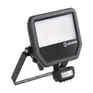 Ledvance LED Floodlight Aluminium Black 41W 6000lm 100D - 840 Cool White | IP65 - Motion And Light Sensor - Symmetrical
