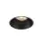 SLV Horn-T Spot Steel Black Round | Cutout 180mm - Suitable for 1x GU10 (AR111) 