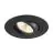 SLV New Tria 75 Spot Aluminium Black Round 8.3W 705lm 38D - 927 Extra Warm White | Cutout 75mm -  Best Colour Rendering - Dimmable 