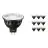 Multipack 10x Philips Master LED Spot GU5.3 MR16 7.5W 485lm 36D - 927 Extra Warm White | Best Colour Rendering - Dimmable - Replaces 50W