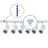 Complete Set 1-Phase Rail 2 Meter White | incl. 6x Spot + GU10 2700K 3W Dimmable + End Cap, Power Connector and I-Connector