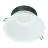 Philips LED Downlight Coreline DN142B Aluminium White 11W 1200lm 60D - 830 Warm White | Cutout 155mm - IP20 - Dimmable - White Reflector