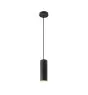 SLV Enola Pendant Aluminium Black 150cm | Suitable for 1x E27 