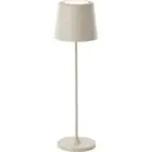 Brilliant Table Lamp Kaami Metal Plastic Beige 2W 310lm - 830 Warm White | 100mm - IP44 - Outdoor - Dimmable 
