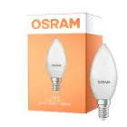 Osram LED Star Classic E14 Candle Frosted 4.9W 470lm - 840 Cool White | Replaces 40W