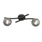 Emibig Ceiling Light Opus Steel Black | Suitable for 2x E14 - Max 10W