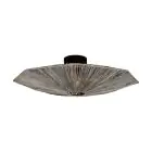 Good&Mojo Ceiling Light Panama Rattan Grey | Suitable for 1x E27 