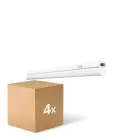 Multipack 4x Ledvance LED Batten Linear Compact Switch 8W 800lm - 830 Warm White | 60cm