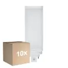 Multipack 10x Ledvance Dulux-T LED 10W - 830 Warm White | 4-Pin - Replaces 26W